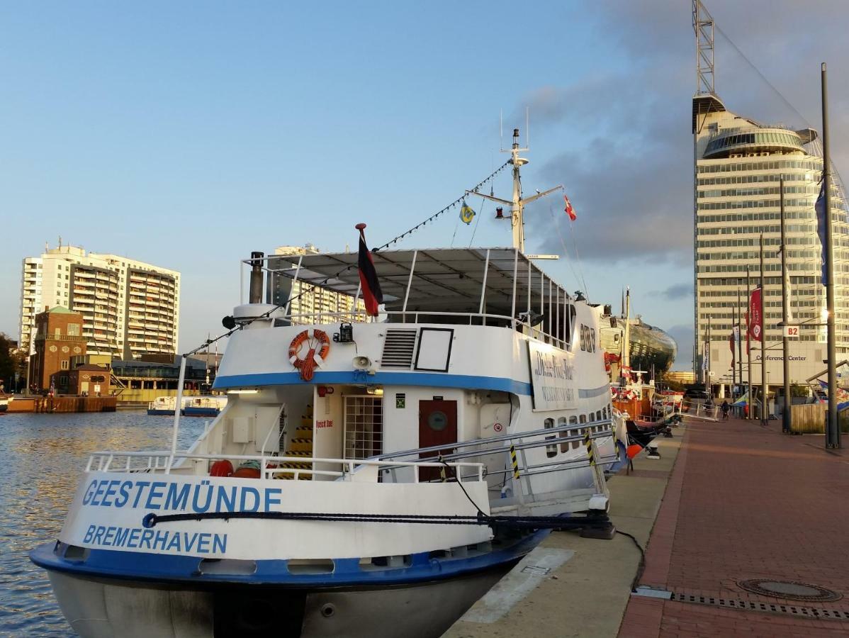 Ferienwohnung Koralle - Am Wasser Bremerhaven Bagian luar foto