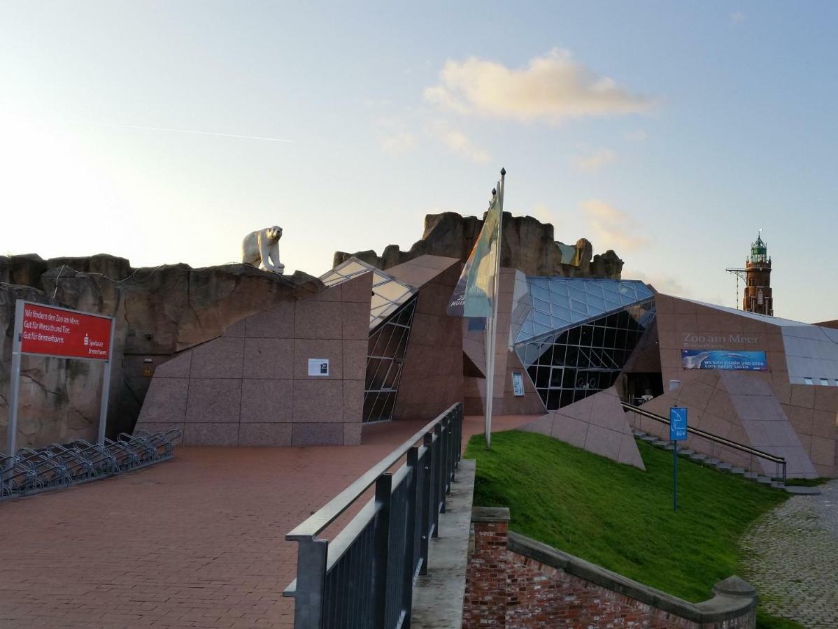 Ferienwohnung Koralle - Am Wasser Bremerhaven Bagian luar foto