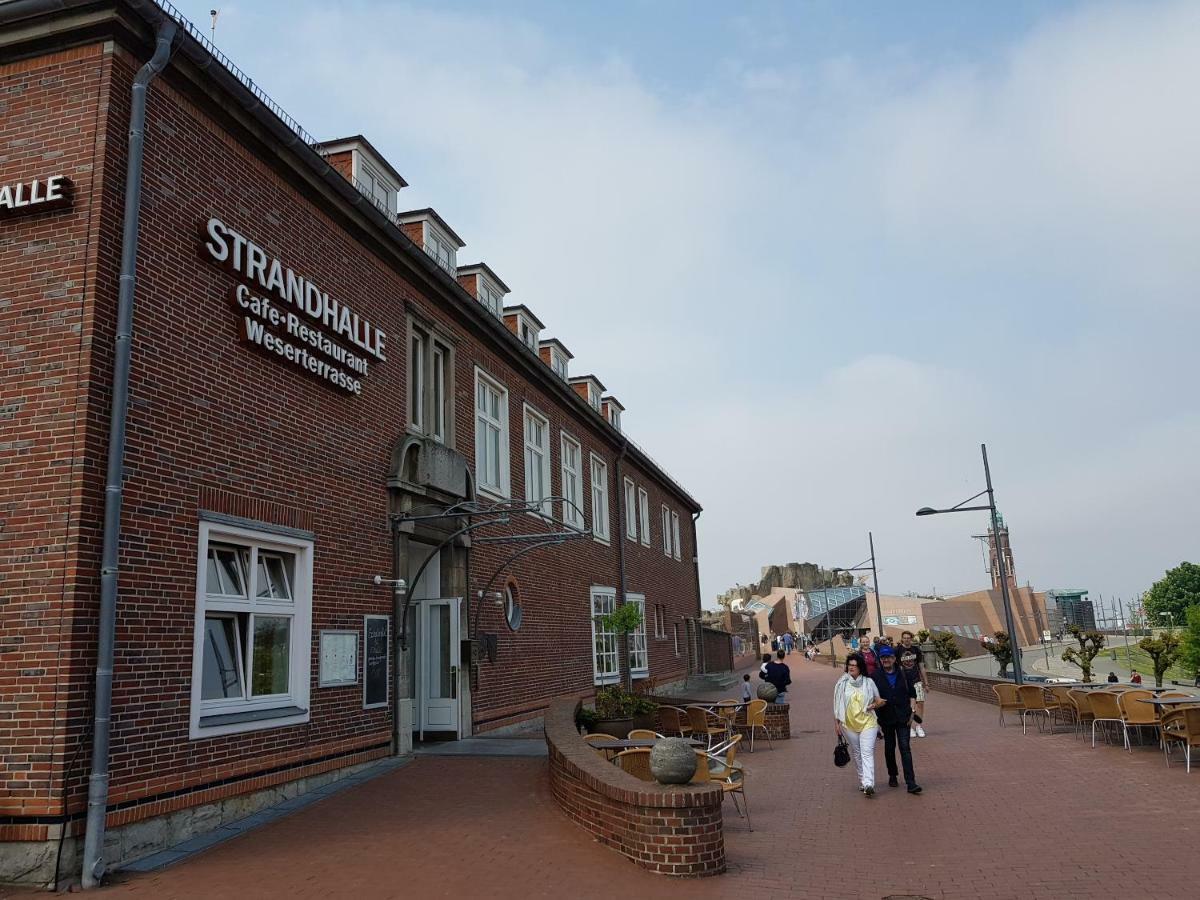 Ferienwohnung Koralle - Am Wasser Bremerhaven Bagian luar foto